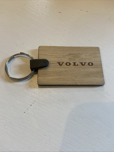 Volvo wooden keyrings genuine - volvo,