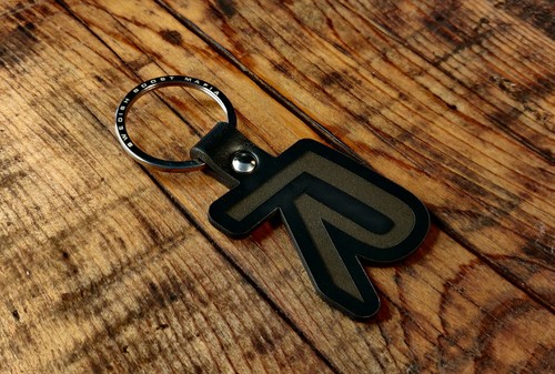 Leather keyring keychain for - r,