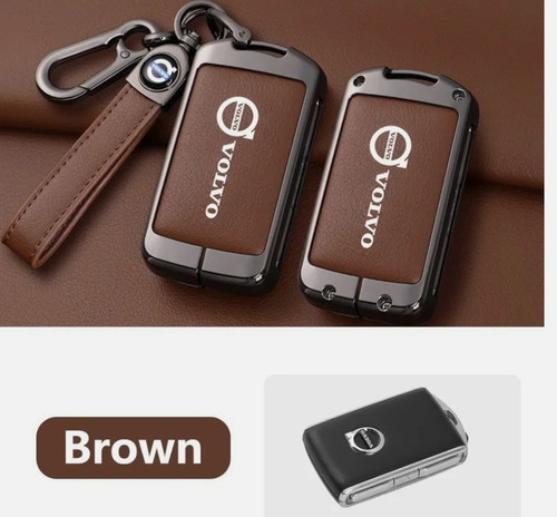 Leather remote car key - leather, case