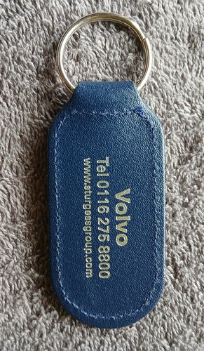Volvo main dealer keyring blue - main,