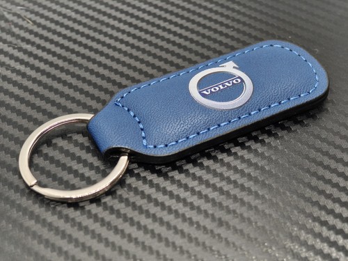Volvo faux leather keyring - leather,