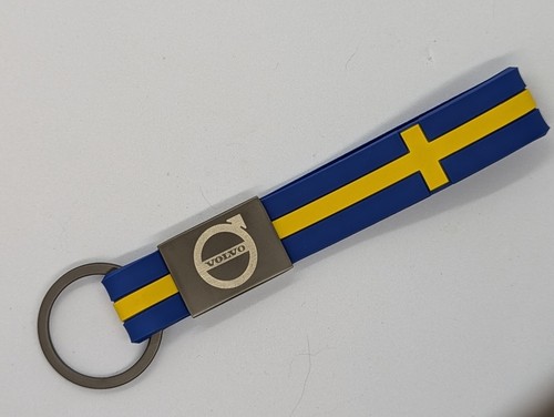 Volvo swedish flag keyring - keyring, new