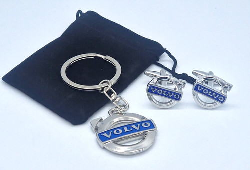 Volvo keyring cufflinks set - volvo,