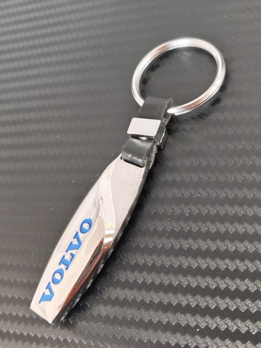 Volvo chrome keyring high - chrome,