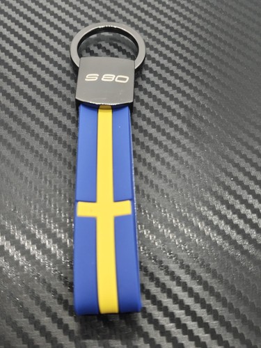 Volvo s80 swedish flag keyring - swedish,