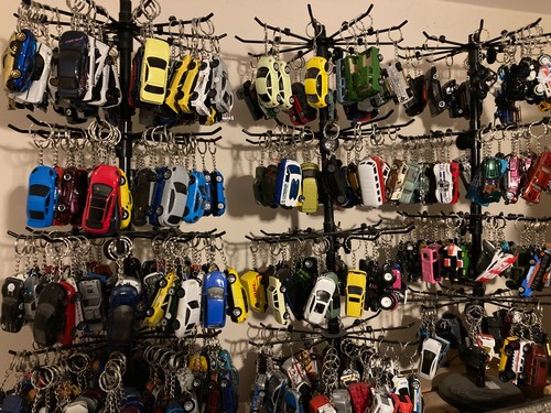 Model car keyrings - car, further
